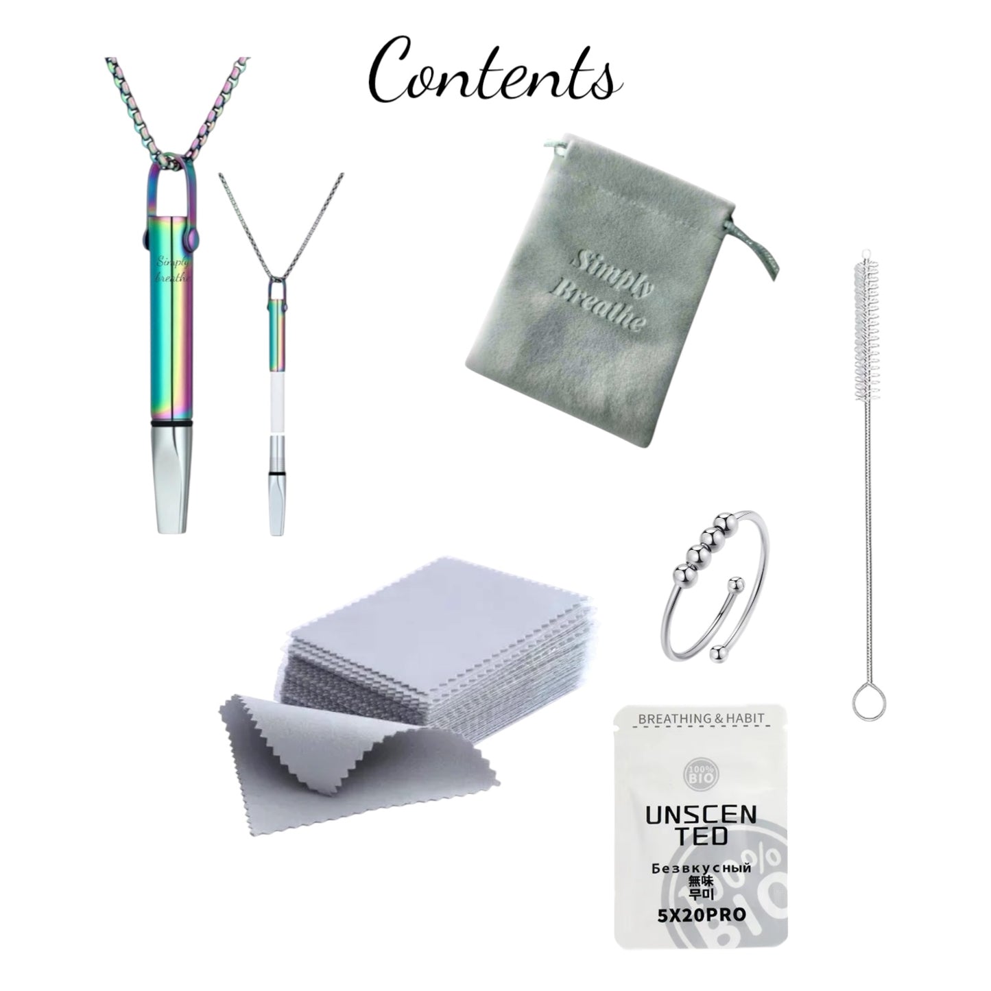 New & improved Simply breathe quit vaping necklace style 6 (free shipping)