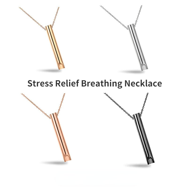 Simply breathe anxiety/stress necklace style 1