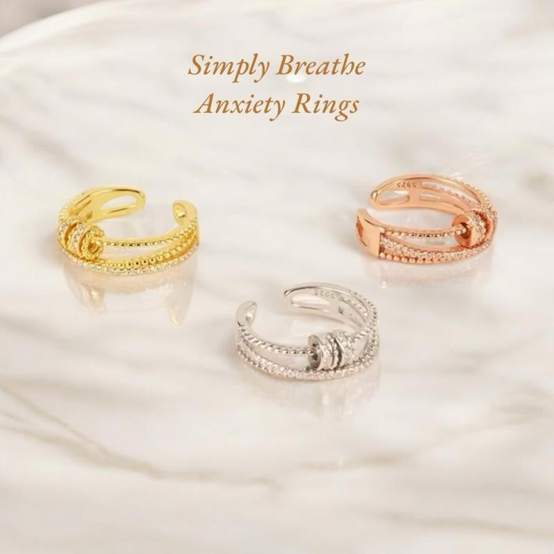 Simply Breathe worry spinner rings