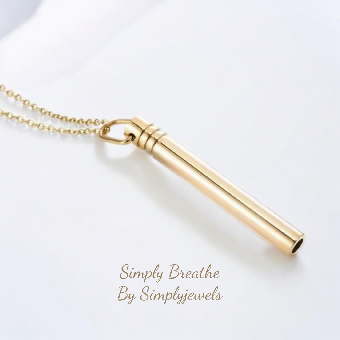Simply Breathe style 7 anxiety/stress necklace