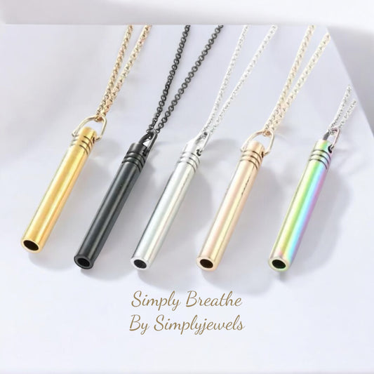 Simply Breathe style 7 anxiety/stress necklace