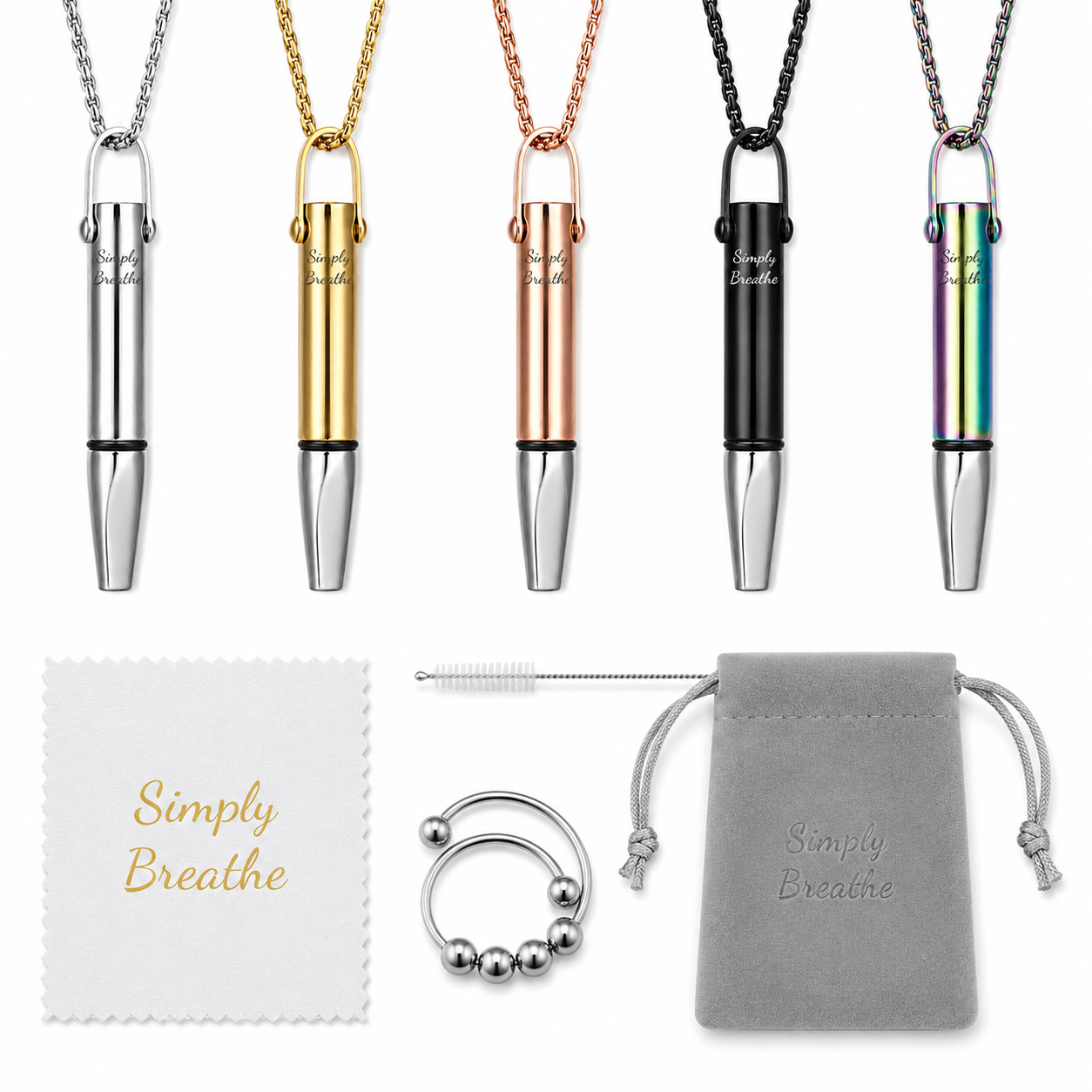 New & improved Simply breathe quit vaping necklace style 6 (free shipping) takes filters