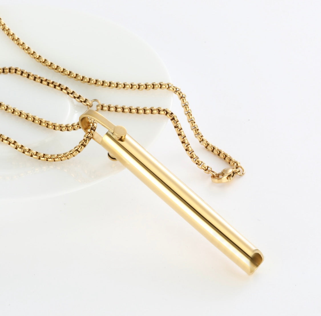 Simply Breathe anxiety/stress necklace style 2