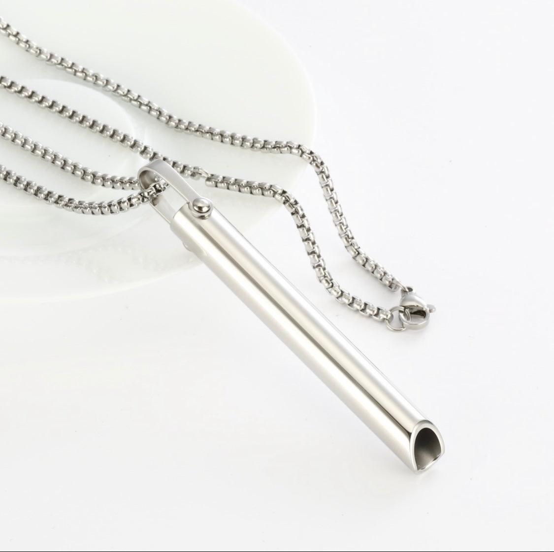 Simply Breathe anxiety/stress necklace style 2