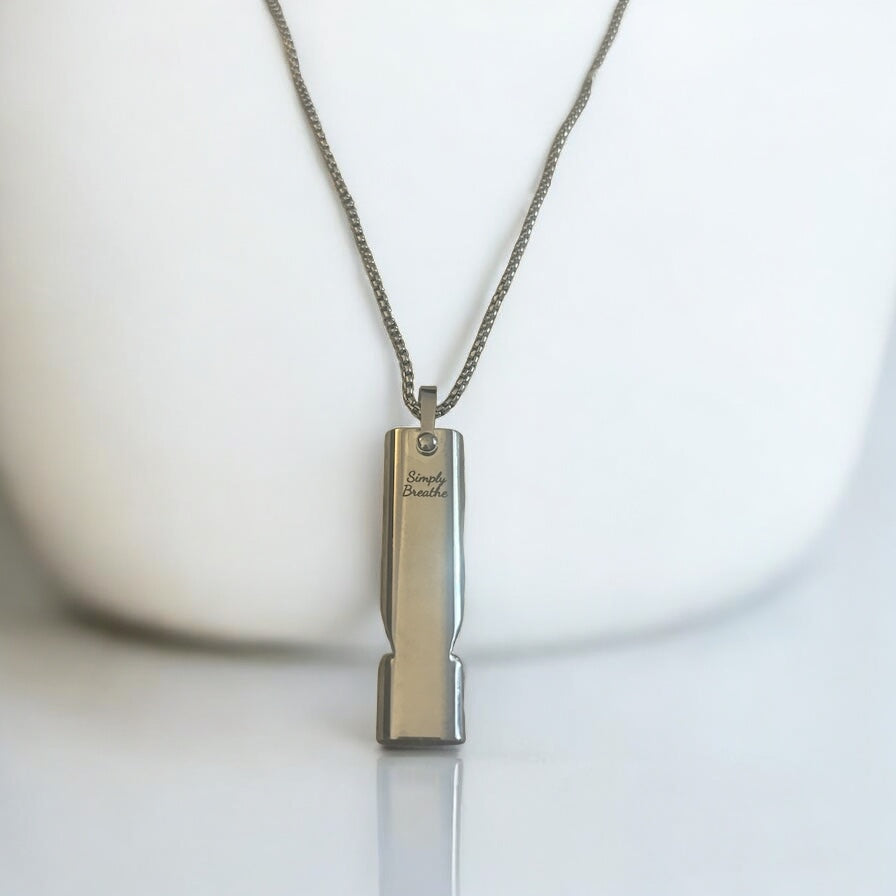 Simply Breathe anxiety/stress large necklace style 4