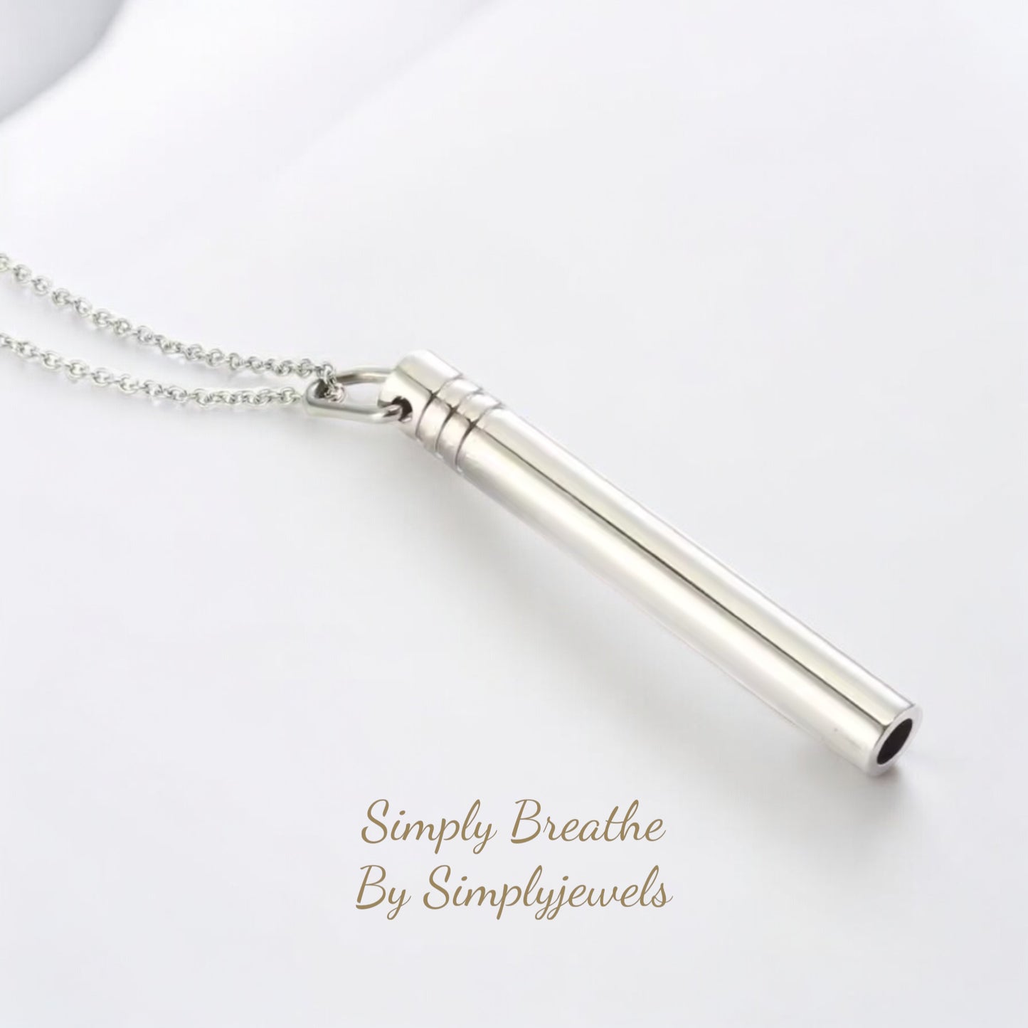 Simply Breathe style 7 anxiety/stress necklace