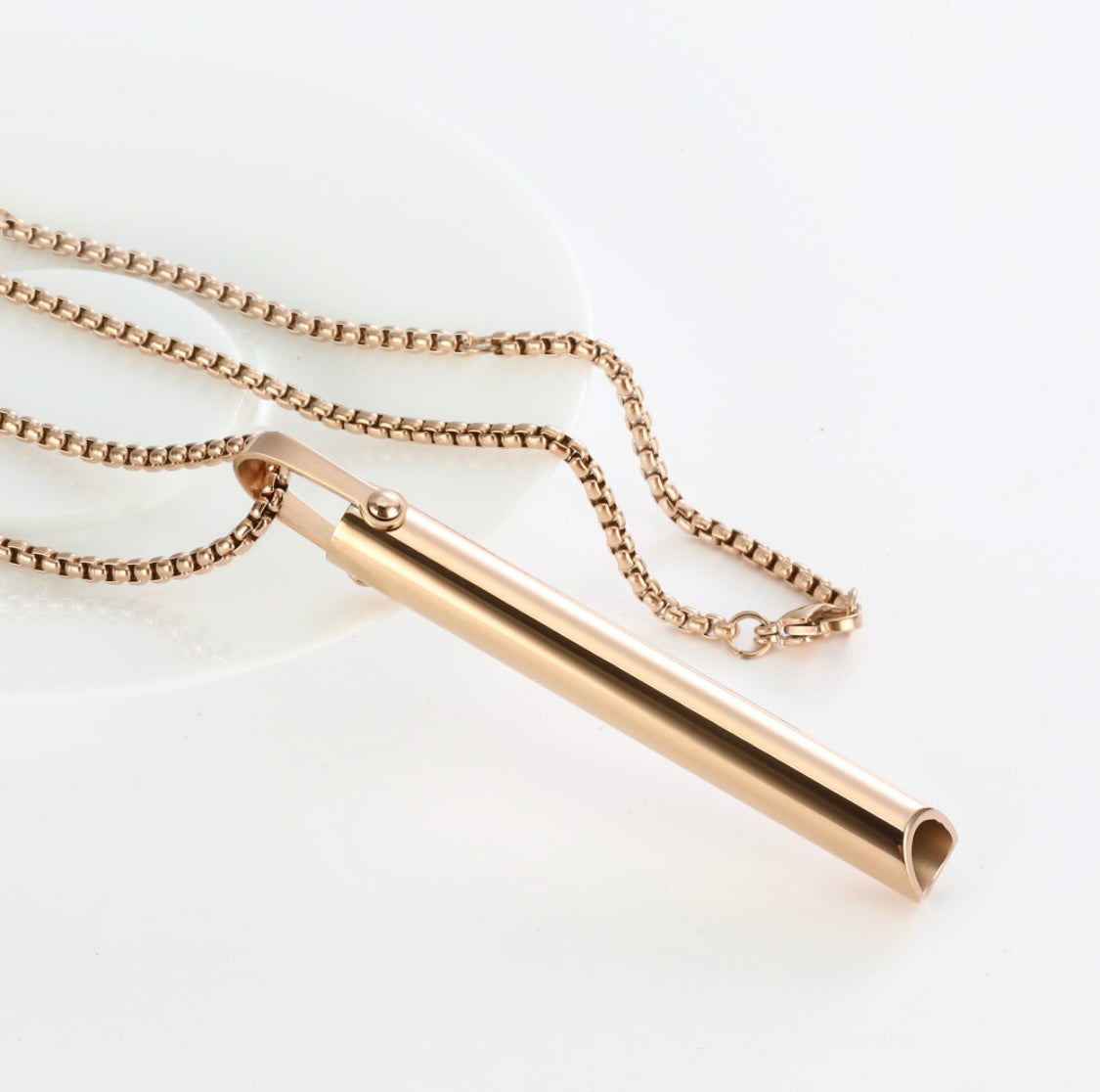 Simply Breathe anxiety/stress necklace style 2