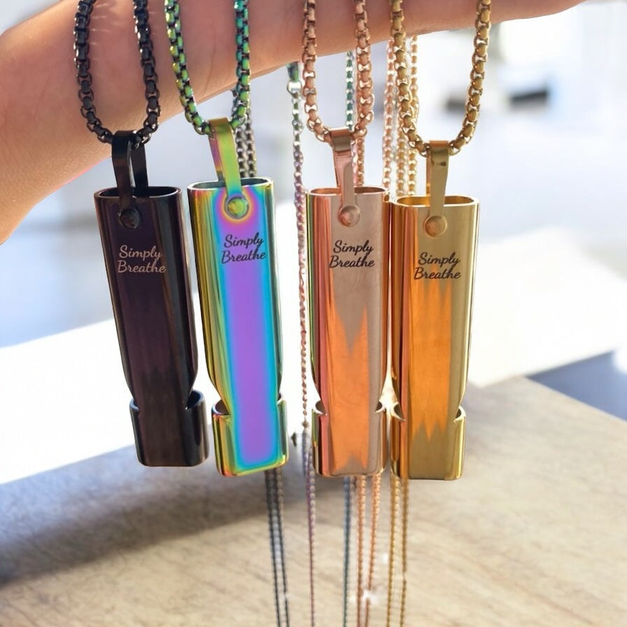 Simply Breathe anxiety/stress large necklace style 4