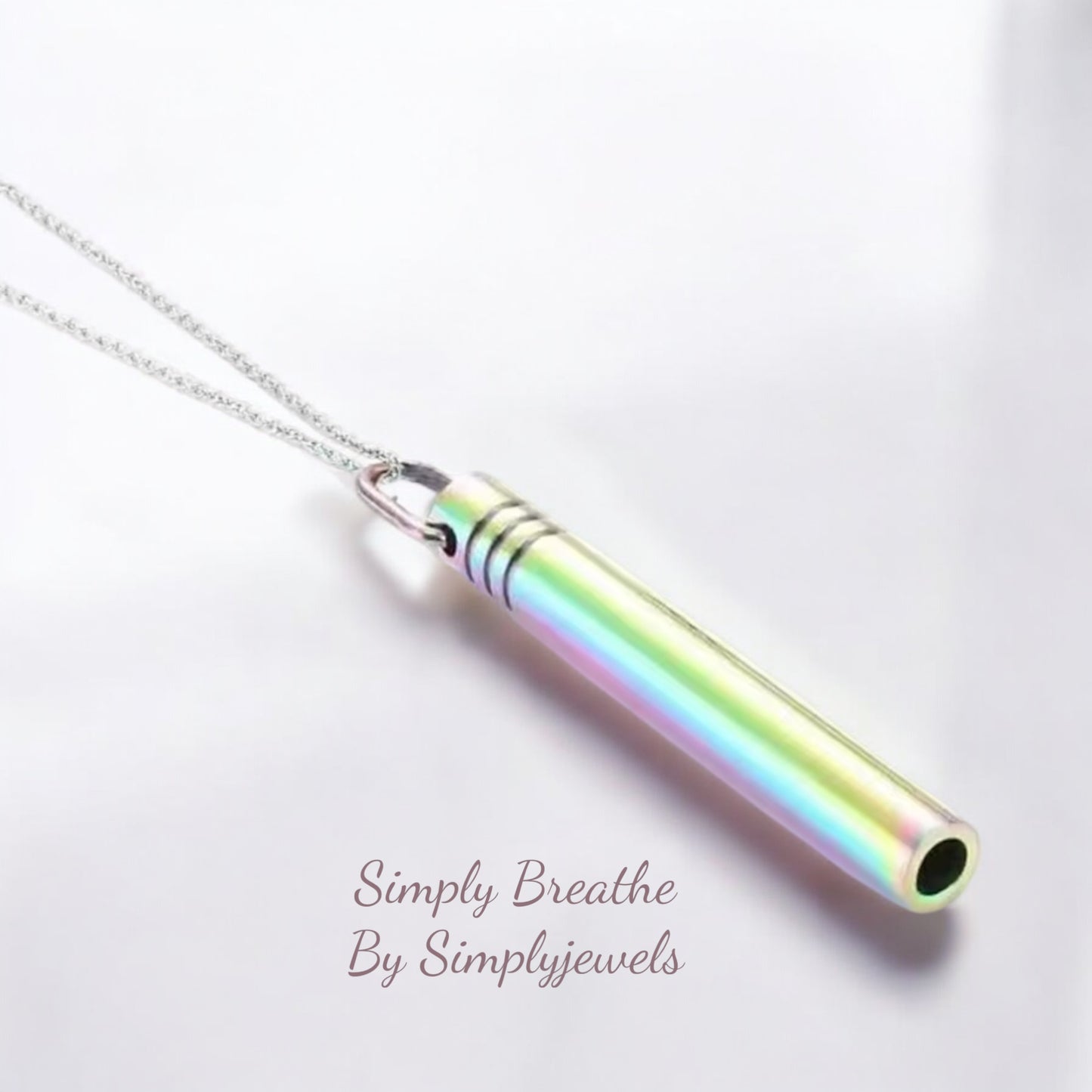 Simply Breathe style 7 anxiety/stress necklace