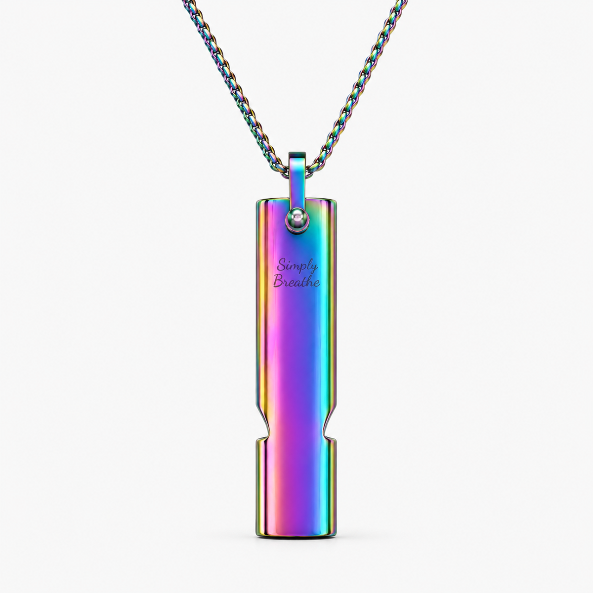 Simply Breathe anxiety/stress large necklace style 4 does not take flavour inserts