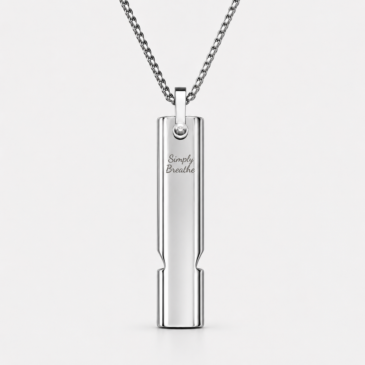 Simply Breathe anxiety/stress large necklace style 4 does not take flavour inserts