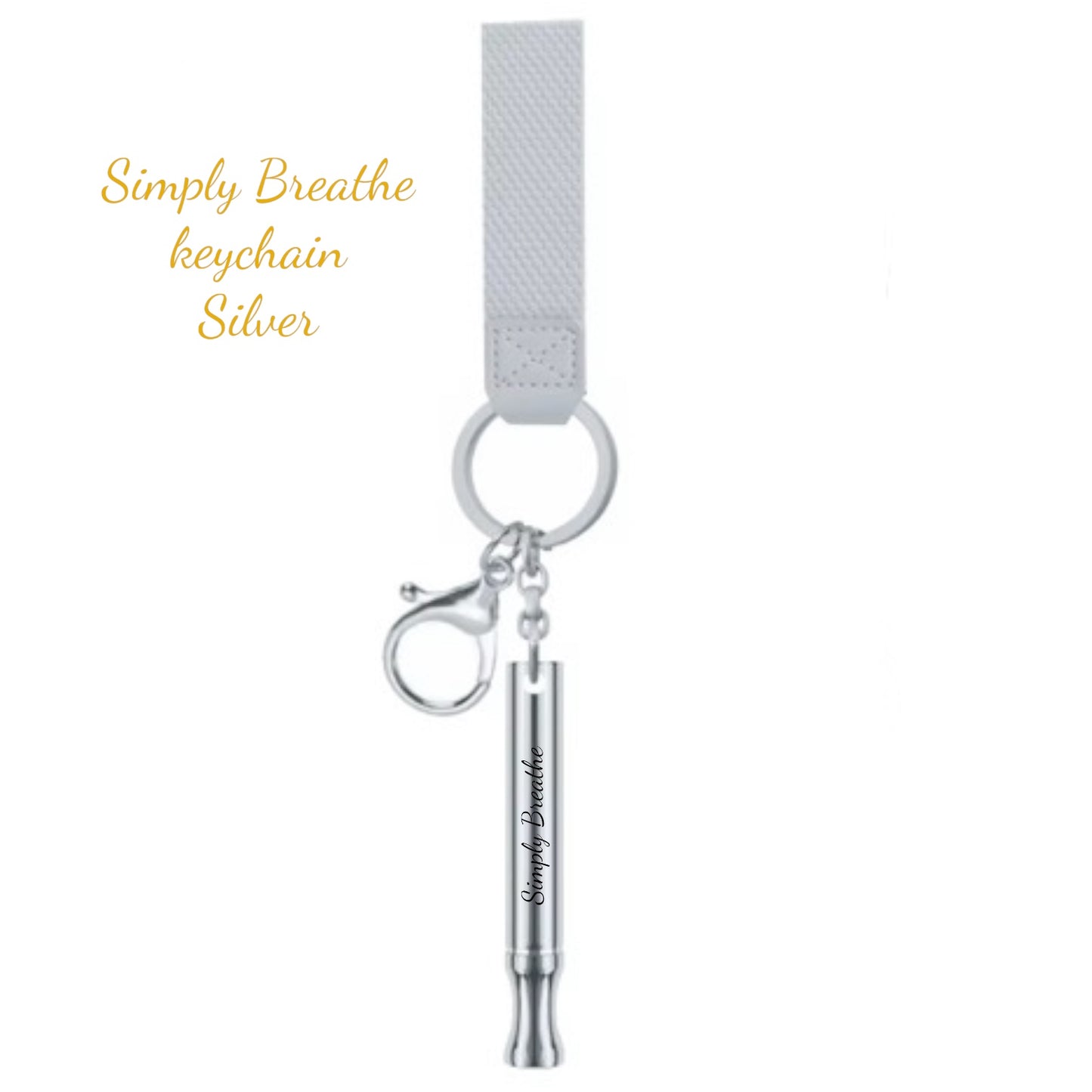 Simply Breathe keychain quit vaping/anxiety free shipping