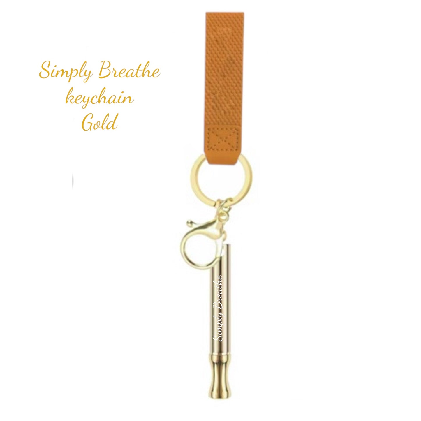 Simply Breathe keychain quit vaping/anxiety free shipping