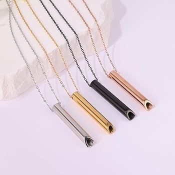 Simply breathe anxiety/stress necklace style 1